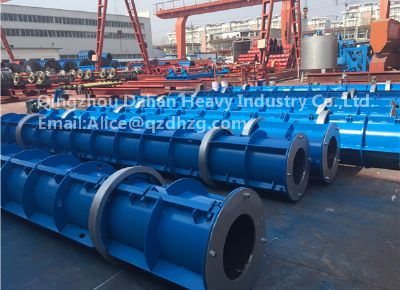 點擊查看詳細(xì)信息<br>標(biāo)題：Concrete Well Pipe Mould 閱讀次數(shù)：1645